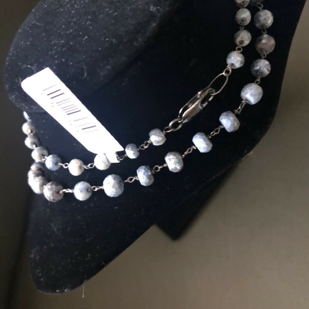 SOLD ALREADY Carol Brodie SAPPHIRE Wire Bead - Picture 4 of 8